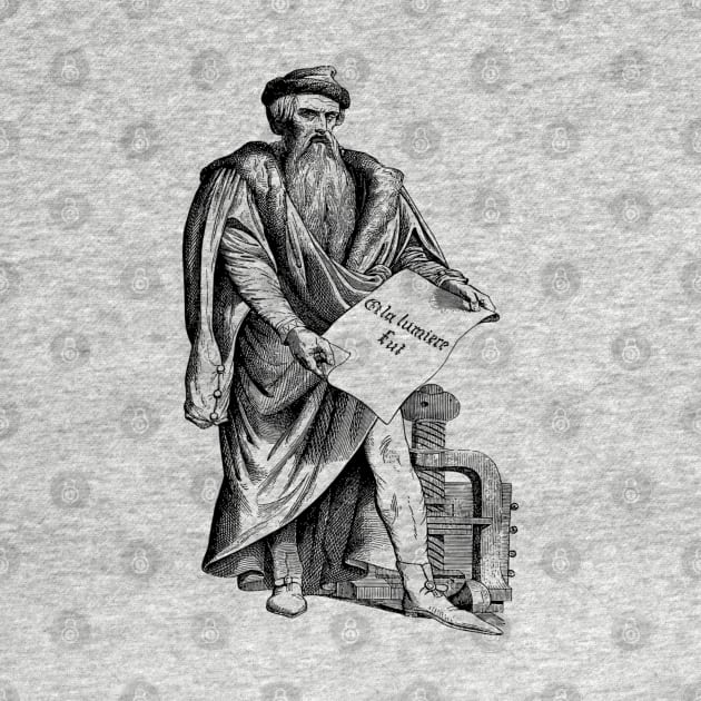 Johannes Gutenberg by ZyDesign